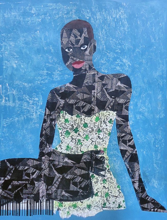 Green Lace (2020) by Odinakachi Okoroafor